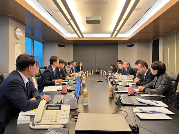 2023年12月19日至21日，刘敬桢一行与韩美药品社长林珠贤、CEO朴宰贤等进行座谈交流.jpg